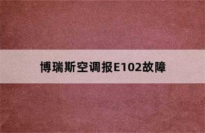 博瑞斯空调报E102故障