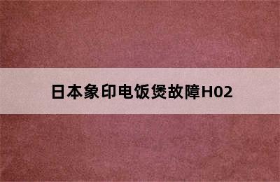 日本象印电饭煲故障H02