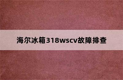 海尔冰箱318wscv故障排查